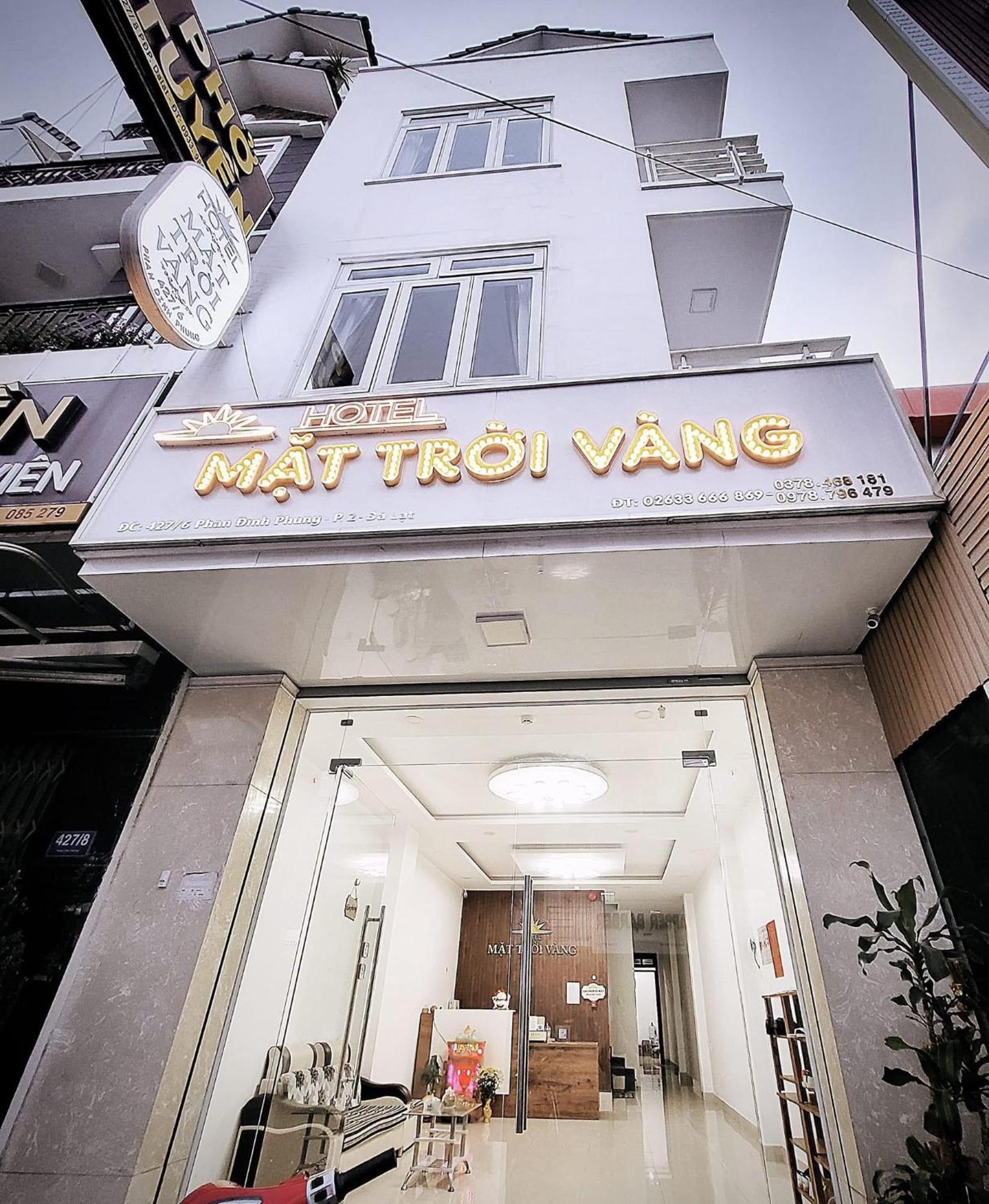 Mat Troi Vang Dalat Hotel Exterior photo